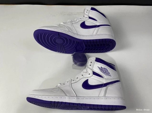 Bmlin Shoes CD0461-151 HIGH AIR JORDAN PURPLE RETRO 1 COURT 0812